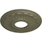 Ekena Millwork Blackthorn Ceiling Medallion (Fits Canopies up to 4 7/8"), 11 3/4"OD x 3 5/8"ID x 1"P, Spartan Stone CM11BLSSF - alternate 4